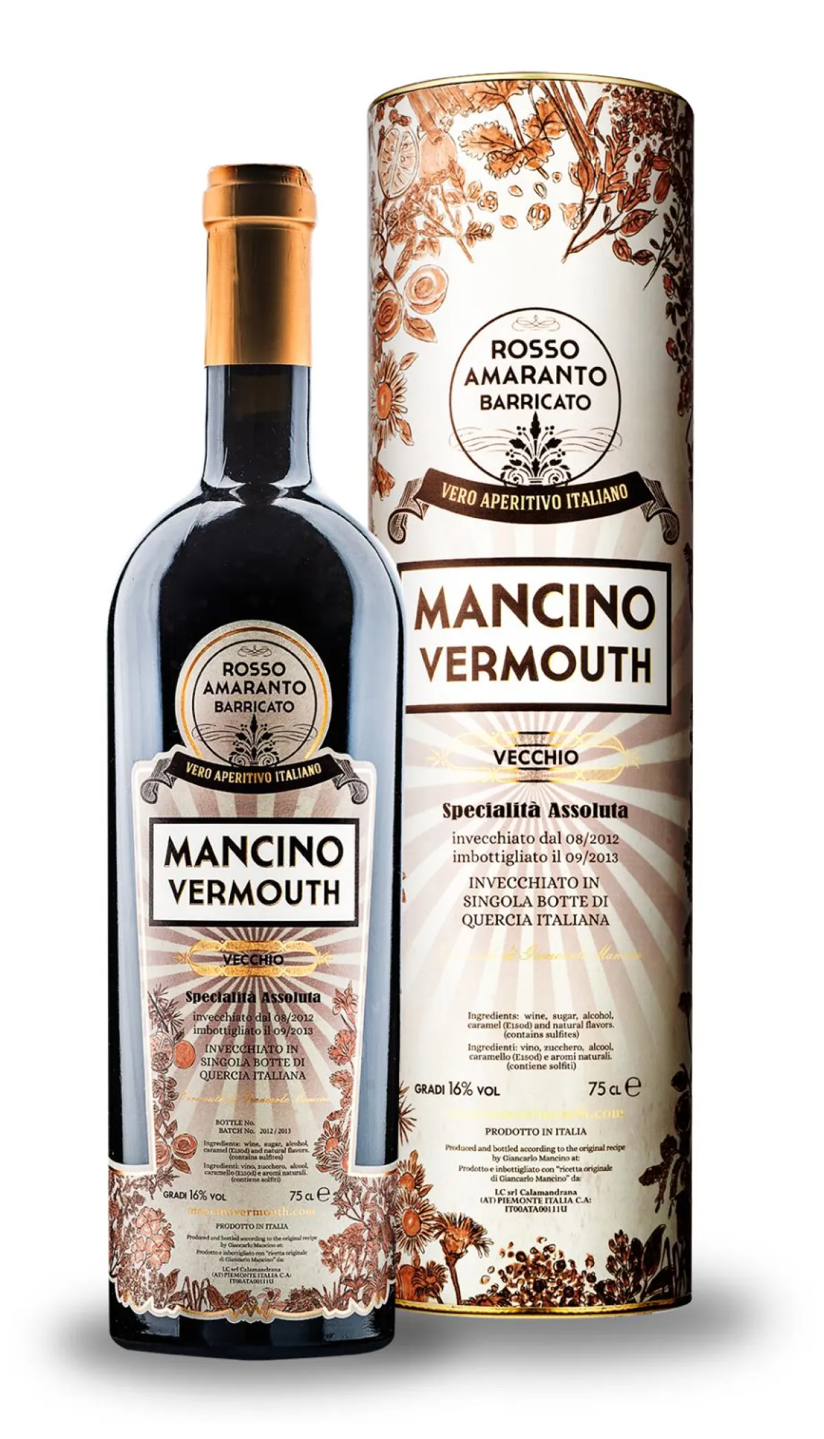 Mancino Vecchio Barricato Vermouth