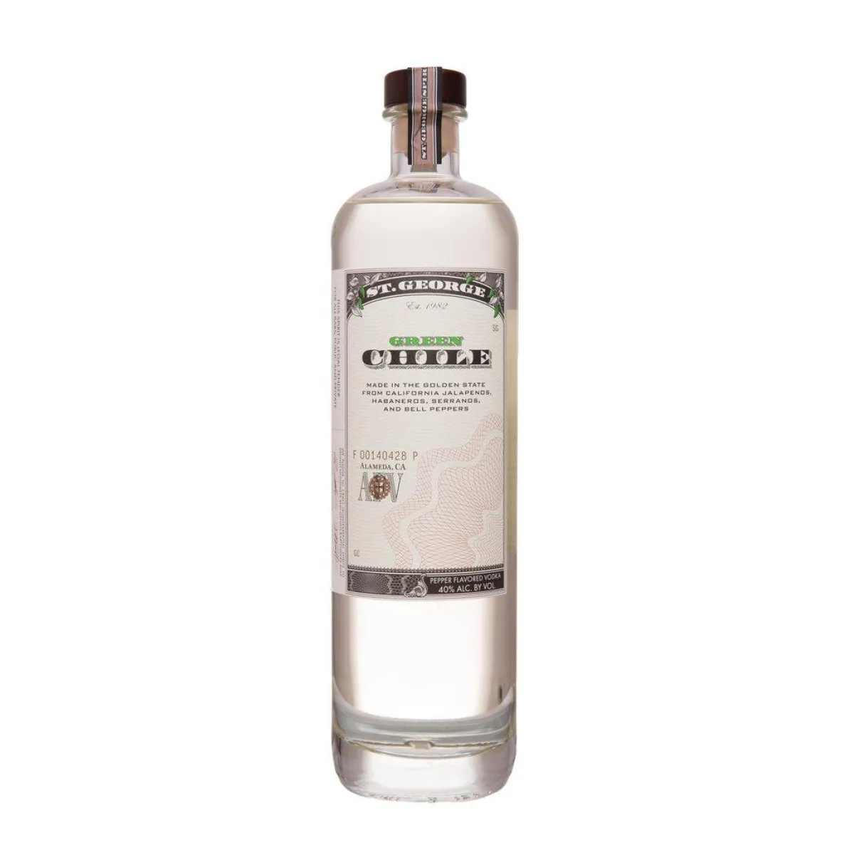 St. George Green Chile Vodka